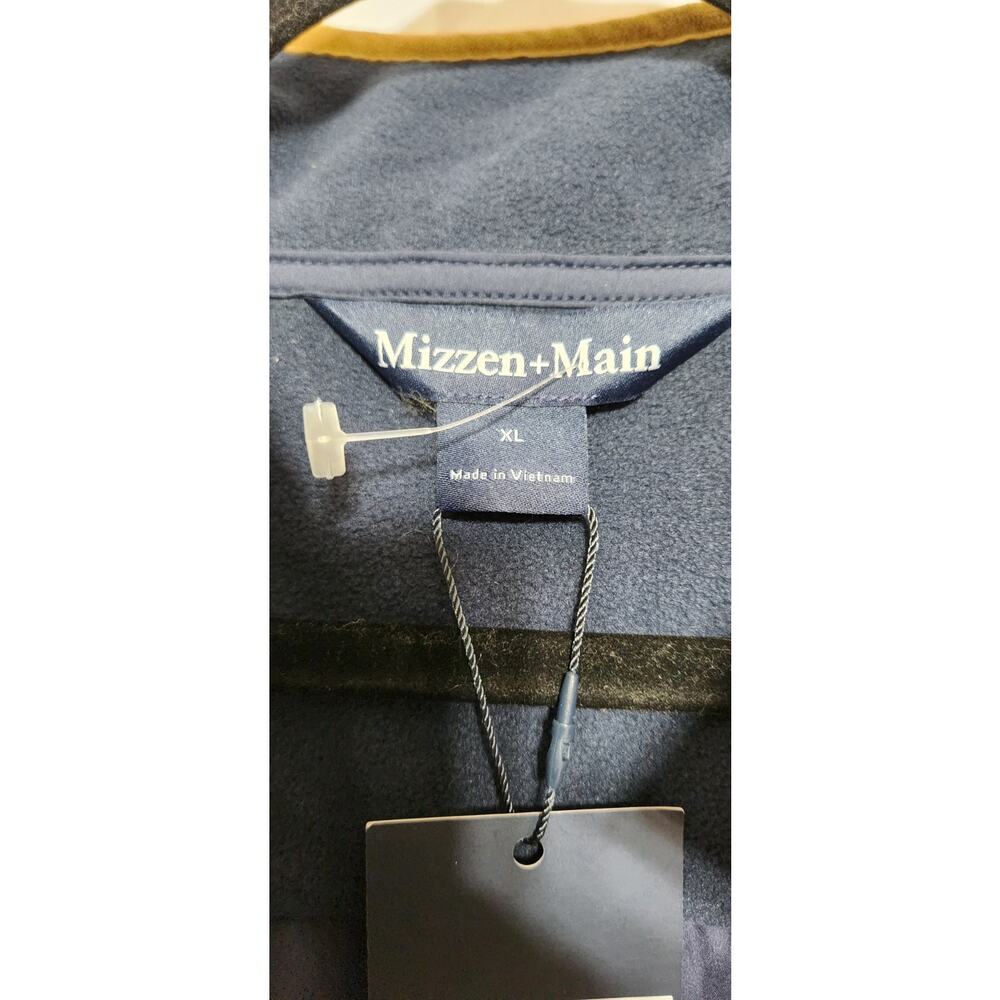 MIZZEN+MAIN Belmont Quilted Vest Men's Size XL Navy Solid NWT - Picture 6 of 12